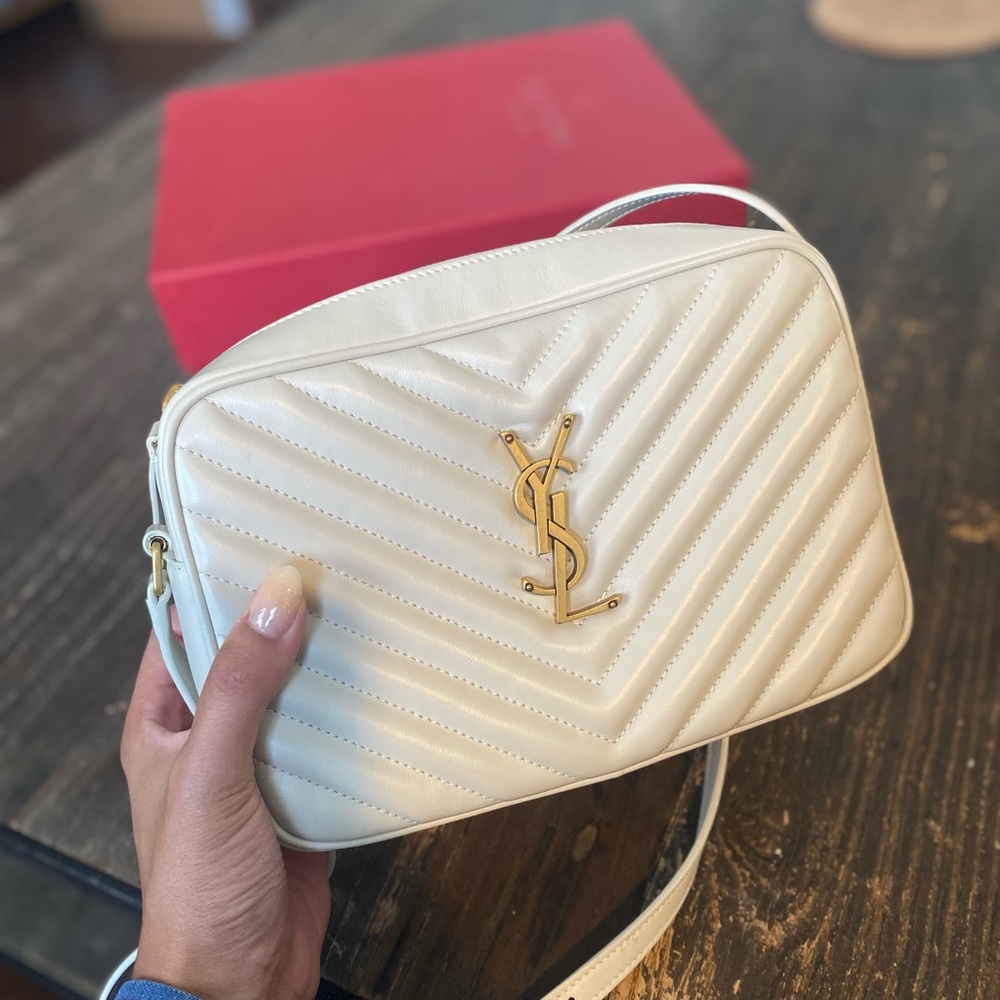 LOU CAMERA BAG IN QUILTED LEATHER